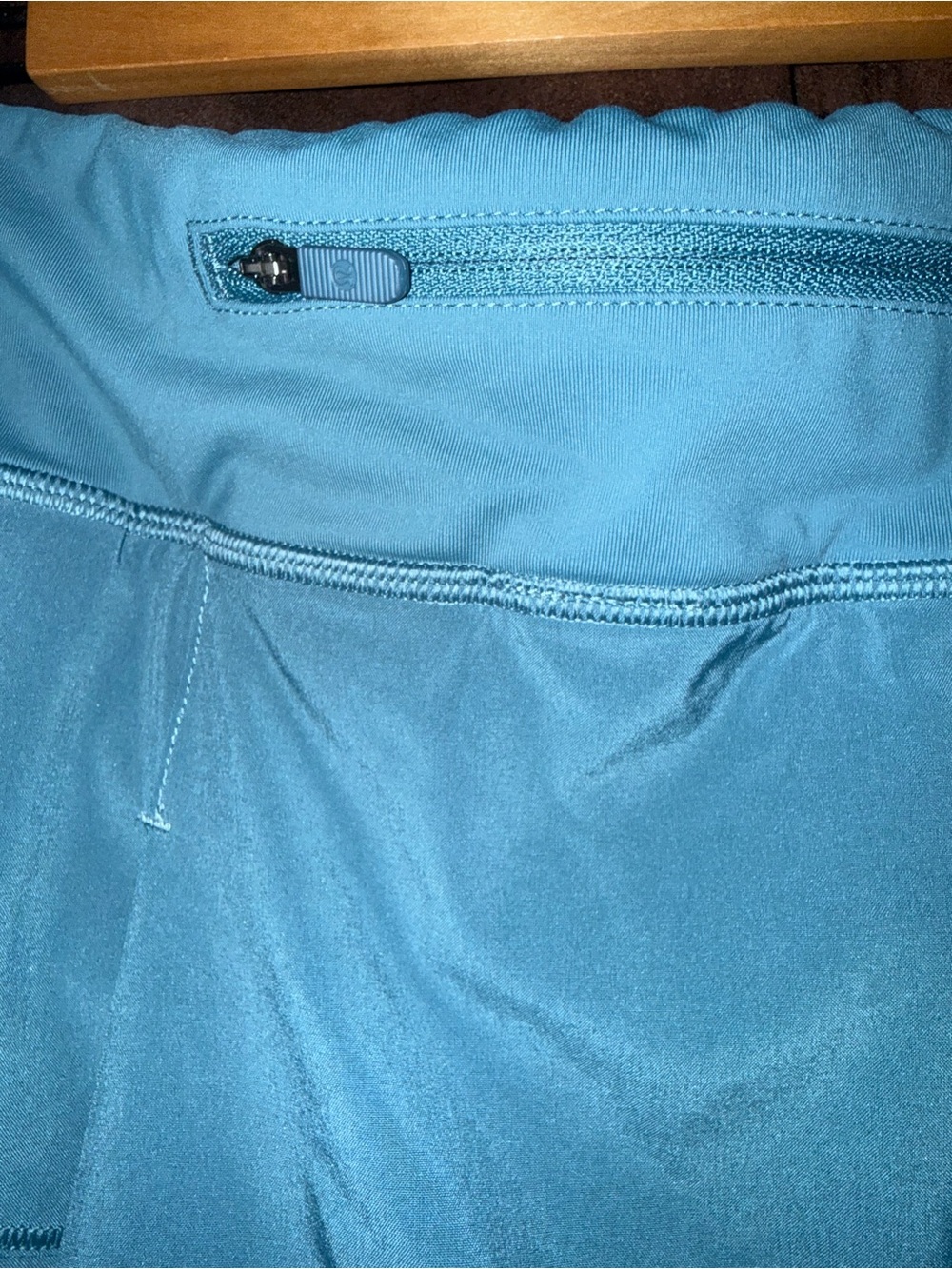 Lululemon Pace Rival MR Skirt Long 15" Hawaiian Blue HWIB Size:8 tall - Picture 4 of 6